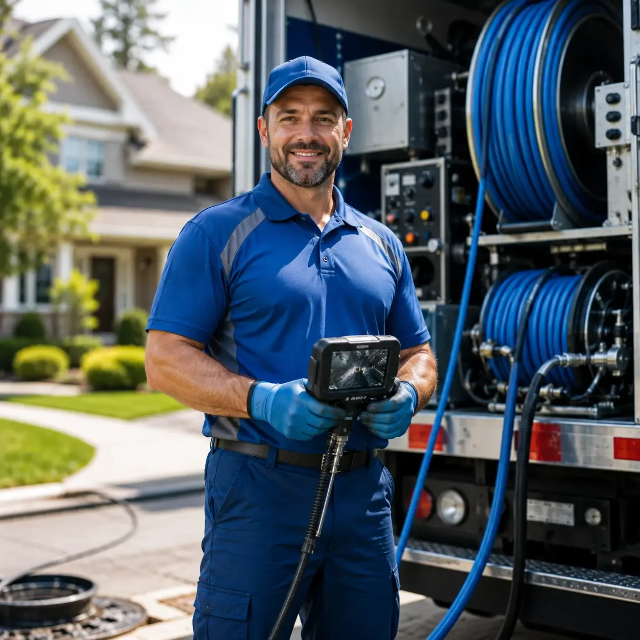 Local outdoor drain cleaning specialists in Cherryville, PA